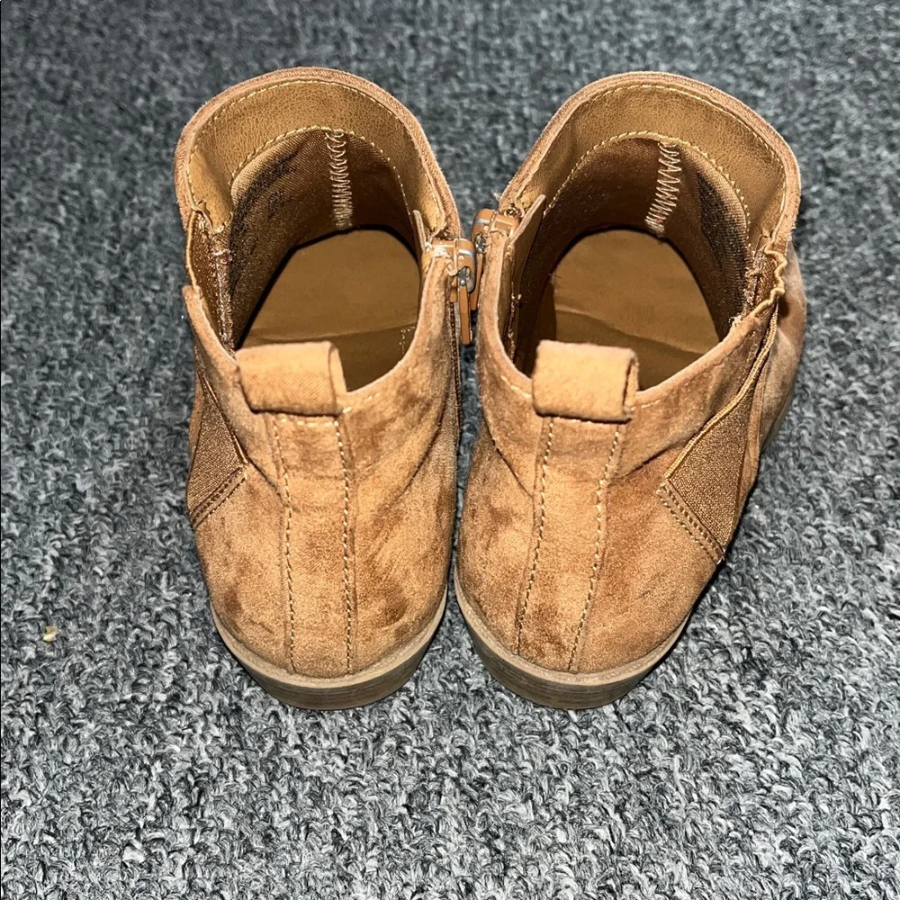 Wonder Nation Tan Little Girl Boots